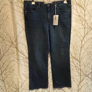 NWT Soft Surroundings Hi-Rise Boot-Cut Jeans SZ 16P